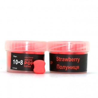 Amino POP-UPs one-flavor STRAWBERRY (ПОЛУНИЦЯ) 10•8 мм